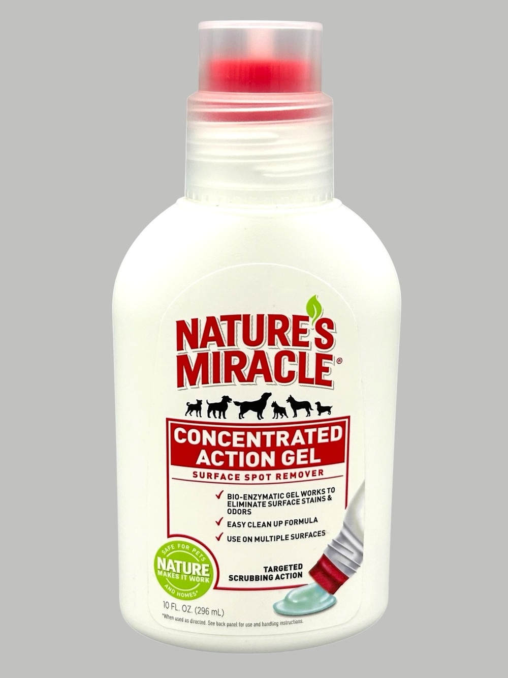 Nature’s Miracle Concentrated Action Gel Surface Spot Remover - New